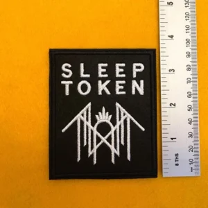 Sleep Token embroidered design dimensions