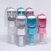 PetFlow Pro portable dog water bottle available in blue white and pink